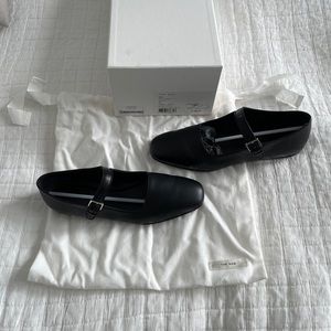 The Row | Ava Leather Flats (Sz 38)